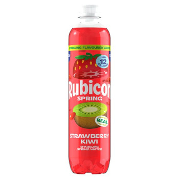 Rubicon Spring Strawberry Kiwi Sparkling Water Bottle 500ml (12 x 500ml)
