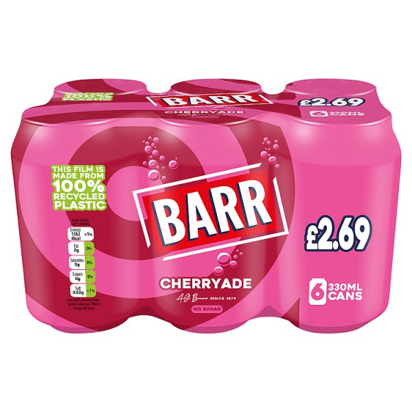 Barr Cherryade 6 x 330ml (4 x 6x330ml)
