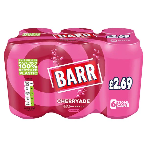 Barr Cherryade 6 x 330ml (4 x 6x330ml)