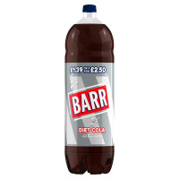Barr Diet Cola 2 Litre (6 x 2ltr)