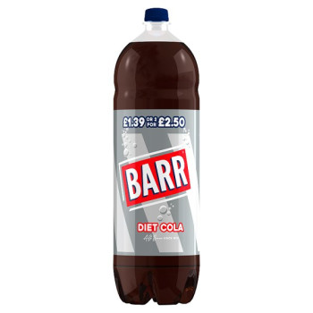 Barr Diet Cola 2 Litre (6 x 2ltr)