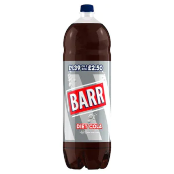 Barr Diet Cola 2 Litre (6 x 2ltr)