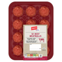 Jack's 12 Beef Meatballs 336g (1 x 336g)