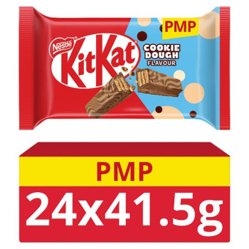 KitKat® 4 Finger Cookie Dough Flavour Chocolate Bar 41.5g (24 x 41.5g)