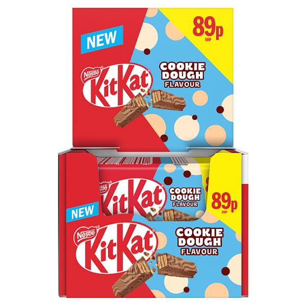 KitKat® 4 Finger Cookie Dough Flavour Chocolate Bar 41.5g (24 x 41.5g)