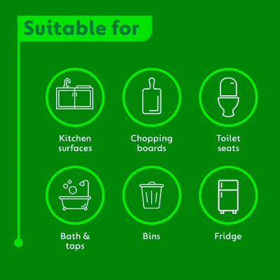 Dettol Antibacterial Surface Cleansing Wipes, 30 Wipes (12 x 30pk)