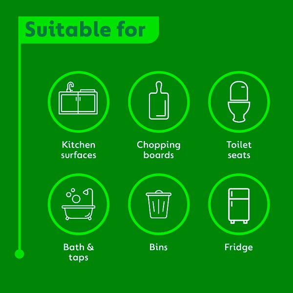 Dettol Antibacterial Surface Cleansing Wipes, 30 Wipes (12 x 30pk)