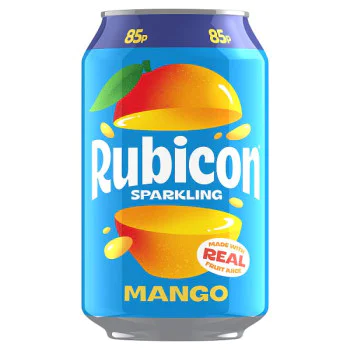Rubicon Sparkling Mango 330ml (24 x 330ml)