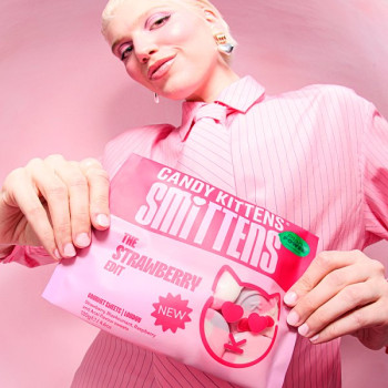Candy Kittens Smittens Strawberry Edit Gourmet Sweets 130g (20 x 130g)