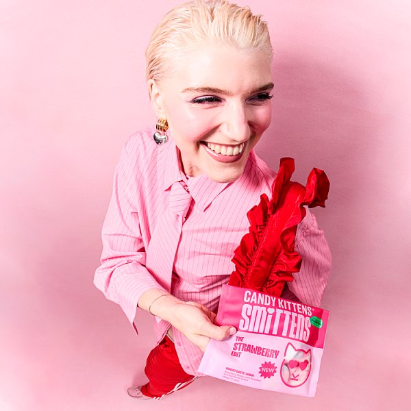 Candy Kittens Smittens Strawberry Edit Gourmet Sweets 130g (20 x 130g)