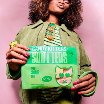 Candy Kittens Smittens Sour Edit Gourmet Sweets 130g (20 x 130g)