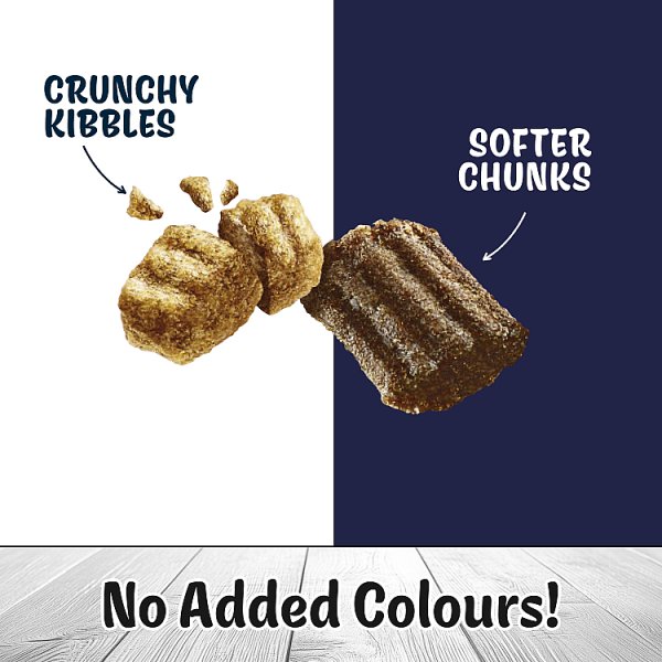 FELIX Doubly Delicious Beef, Chicken & Veg Dry Cat Food 600g PMP (4 x 600g)