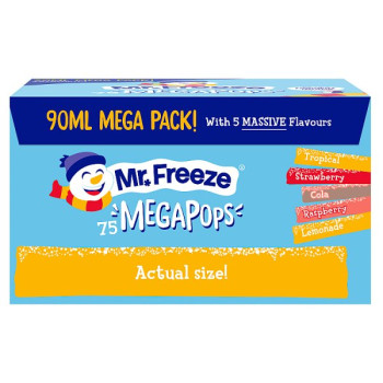 Mr Freeze Megapops 75x90ml (75 x 90ml)