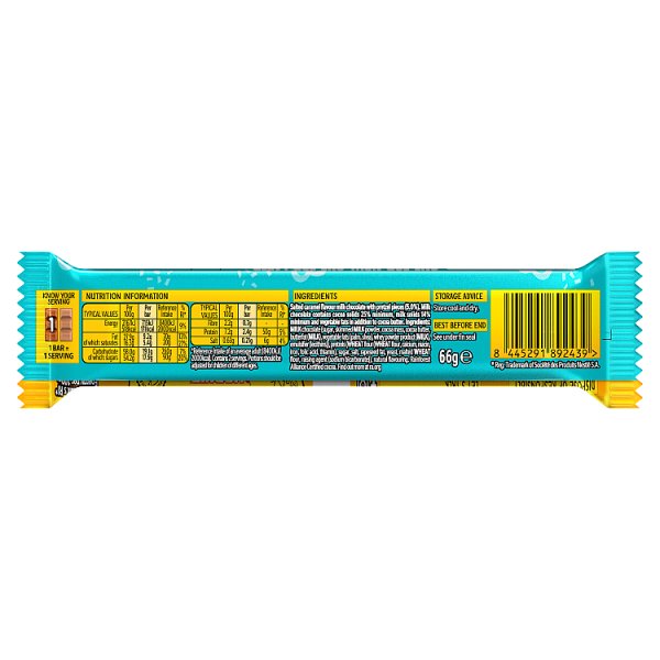 Yorkie Salted Caramel Pretzel Milk Chocolate DUO Bar 66g (24 x 66g)