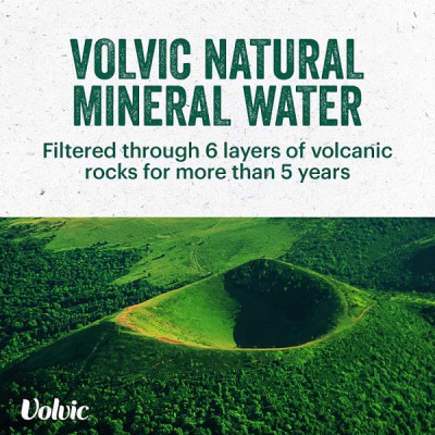 Volvic Natural Bottled Mineral Still Water 75cl (12 x 75cl)