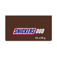 Snickers Duo Peanut & Caramel Chocolate Bar 69g (24 x 69g)