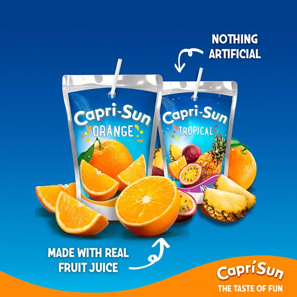 Capri-Sun Orange 200ml Kids' Juice Drink PMP (20 x 200ml)
