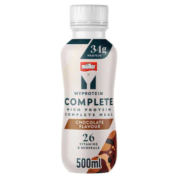 Muller Myprotein Chocolate High Protein Complete Meal Shake (6 x 500ml) Muller Myprotein Chocolate High Protein Complete Meal Shake (6 x 500ml)