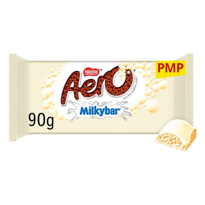 AERO® Milkybar® White Chocolate Sharing Bar 90g (15 x 90g)