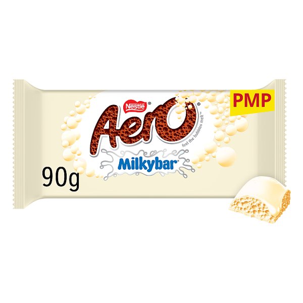 AERO® Milkybar® White Chocolate Sharing Bar 90g (15 x 90g)
