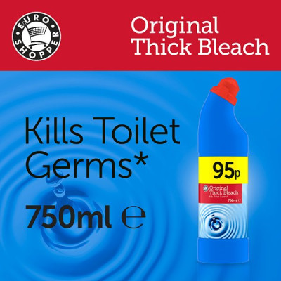 Euro Shopper Original Bleach PM95 (12 x 750ml)
