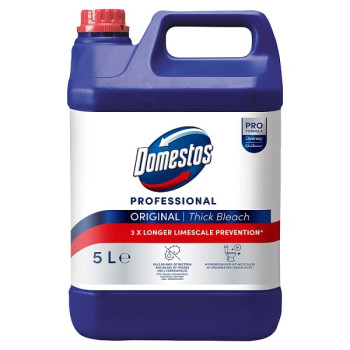 Domestos Professional Original Thick Bleach 2 x 5L (2 x 5L) Domestos Professional Original Thick Bleach 2 x 5L (2 x 5L)