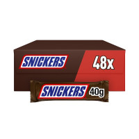 Snickers Peanut & Caramel Chocolate Bar 40g (48 x 40g)