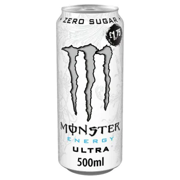 Monster Energy Drink Ultra 500ml Can (12 x 500ml) Monster Energy Drink Ultra 500ml Can (12 x 500ml)