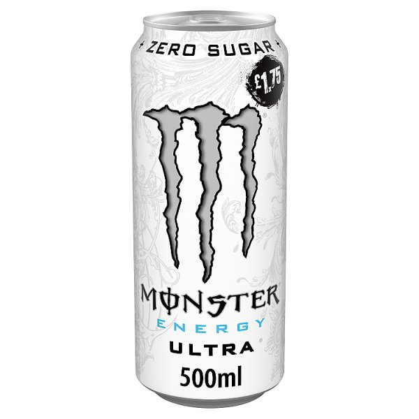 Monster Energy Drink Ultra 500ml Can (12 x 500ml)