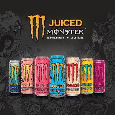 Monster Energy Drink Monarch 500ml Can (12 x 500ml)