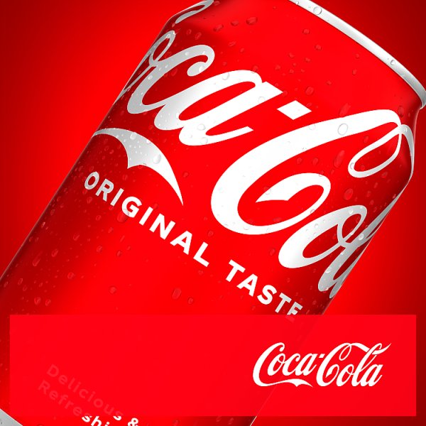 Coca-Cola Original Taste PM 330ml Can (24 x 330ml)
