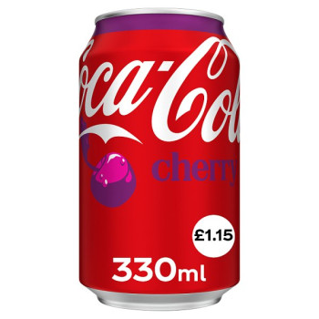 Coca-Cola Cherry PM 330ml Can (24 x 330ml) Coca-Cola Cherry PM 330ml Can (24 x 330ml)