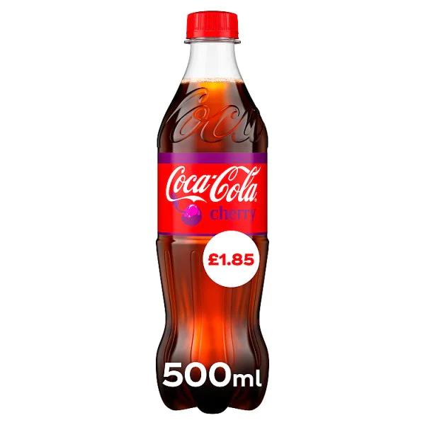 Coca-Cola Cherry PM £1.85 500ml Bottle  (12 x 500ml)