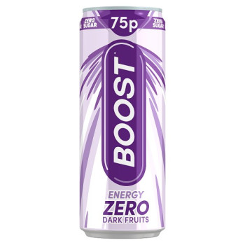 Boost Energy Zero Dark Fruits 250ml (24 x 250ml)