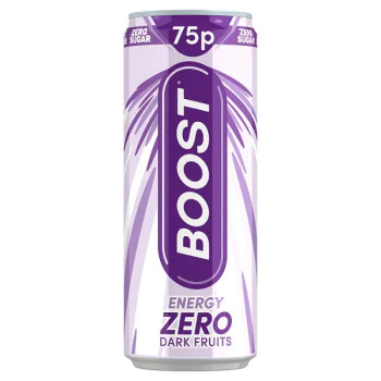 Boost Energy Zero Dark Fruits 250ml (24 x 250ml)