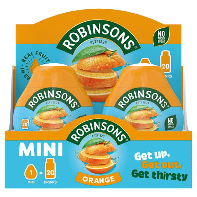 Robinsons Mini Orange 66ml (6 x 66ml)