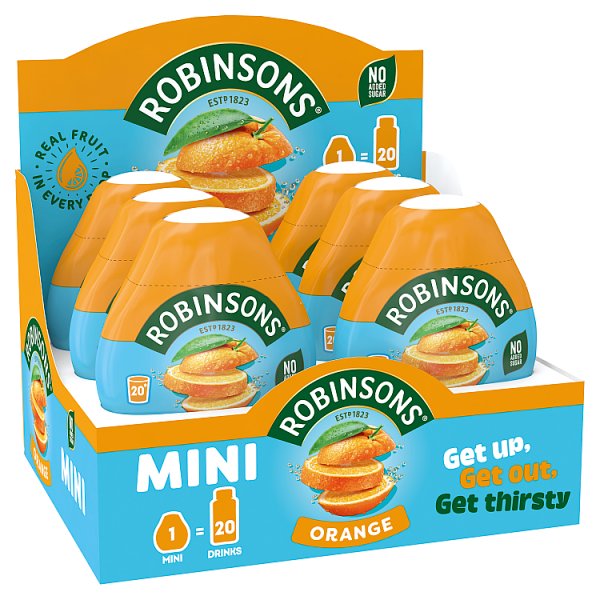 Robinsons Mini Orange 66ml (6 x 66ml)