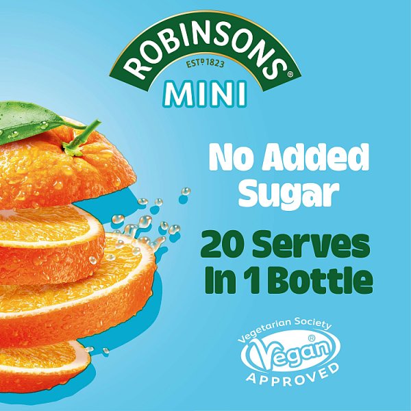 Robinsons Mini Orange 66ml (6 x 66ml)