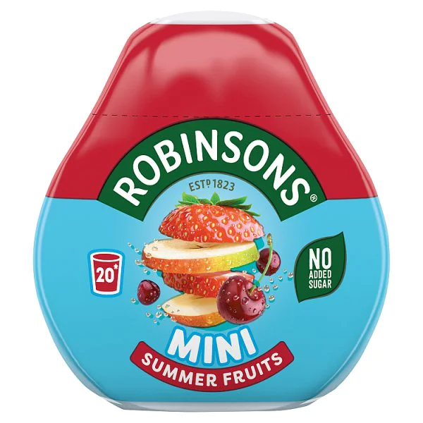 Robinsons Mini Summer Fruits On-The-Go Squash 66ml (6 x 66ml) Robinsons Mini Summer Fruits On-The-Go Squash 66ml (6 x 66ml)