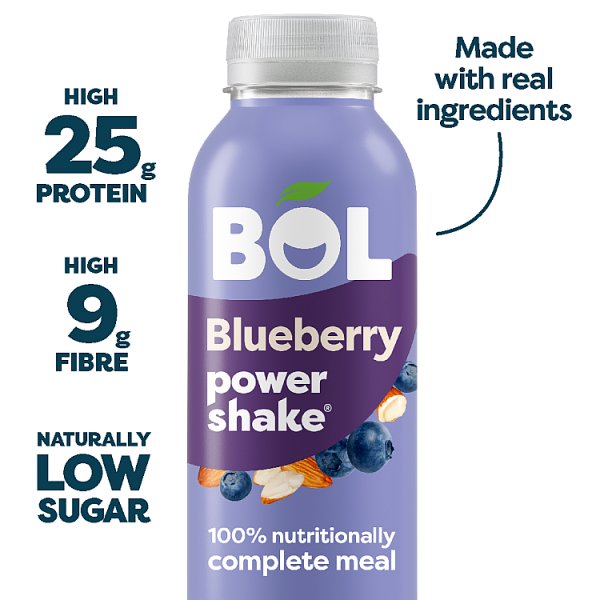 BOL Blueberry Power Shake 410g (6 x 410g)