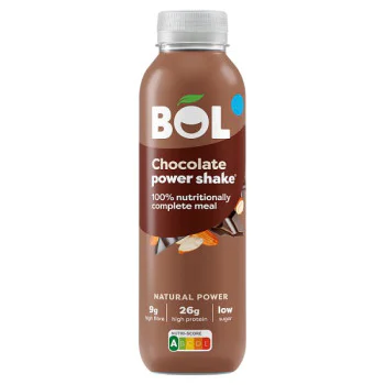BOL Chocolate Power Shake 410g (6 x 410g)