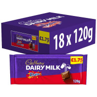 Cadbury Dairy Milk Daim Chocolate 120g (18 x 120g)
