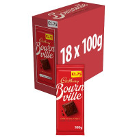 Cadbury Bournville Classic Dark Chocolate 100g (18 x 100g)