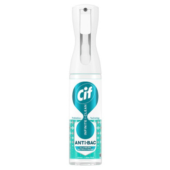 Cif Infinite Clean Lemon & Aloe Vera Anti-Bac Cleaner Spray 280 ml (6 x 280ml)