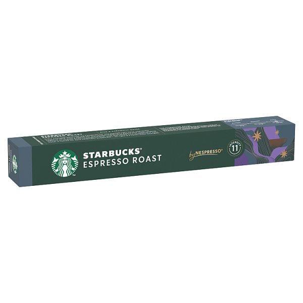 Starbucks® by Nespresso® Dark Espresso Roast Coffee Capsules X10 (12 x 10pk)