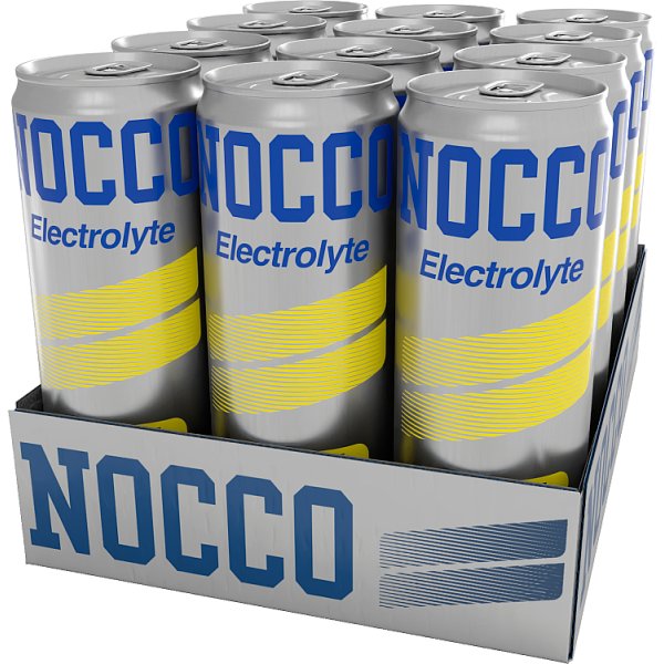 Nocco Lemon Lime Electrolyte 355ml (12 x 355ml)