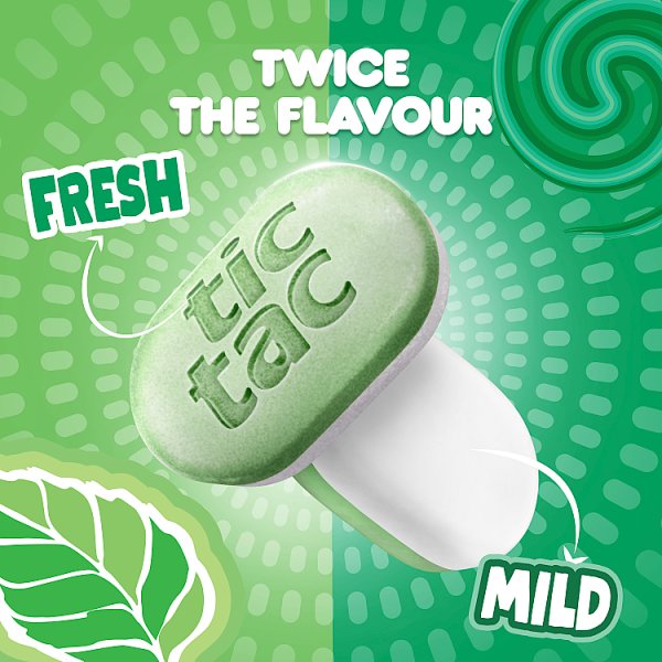 Tic Tac Two Spearmint Flavour 38.5g (16 x 50g)