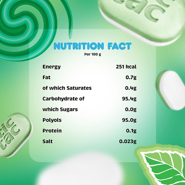 Tic Tac Two Spearmint Flavour 38.5g (16 x 50g)