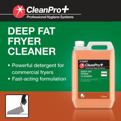 CleanPro+ Deep Fat Fryer Cleaner 2 x 5 Litres (1 x 5l)