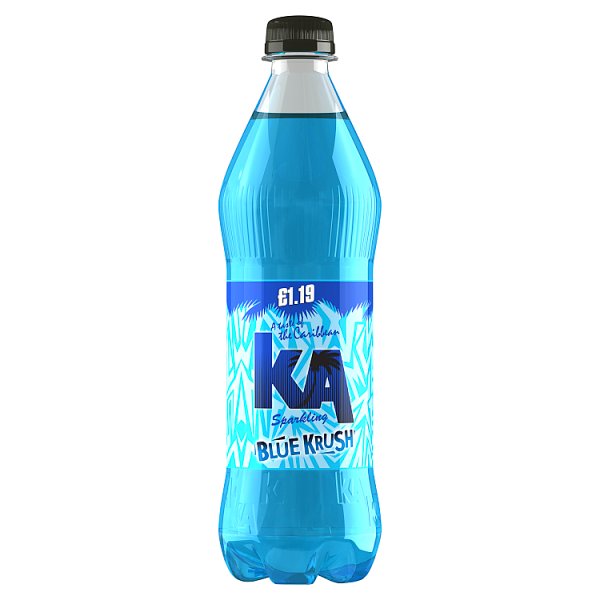 KA Sparkling Blue Krush Soft Drink 500ml (12 x 500ml)